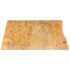 Tablero de mesa borde natural madera maciza mango 70x60x2,5