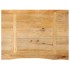 Tablero de mesa borde natural madera maciza mango 70x60x2,5