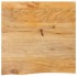 Tablero de mesa borde natural madera maciza mango 80x80x2,5