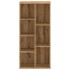 Estantería de madera de ingeniería roble artesano 50x25x105