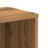 Estantería de madera de ingeniería roble artesano 50x25x105