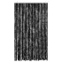 Cortina mosquitera chenilla gris antracita 118x220