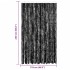 Cortina mosquitera chenilla gris antracita 118x220