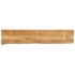 Tablero de mesa borde natural madera maciza mango 160x20x2,5