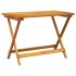 Mesa de jardín plegable madera maciza de acacia 90x52,5x65