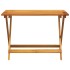 Mesa de jardín plegable madera maciza de acacia 90x52,5x65
