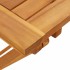 Mesa de jardín plegable madera maciza de acacia 90x52,5x65