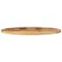 Tablero de mesa ovalado madera maciza de mango 120x50x2,5