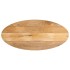 Tablero de mesa ovalado madera maciza de mango 140x50x2,5