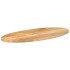 Tablero de mesa ovalado madera maciza de mango 140x50x2,5