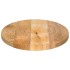 Tablero de mesa ovalado madera maciza de mango 140x50x2,5