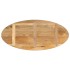 Tablero de mesa ovalado madera maciza de mango 140x50x2,5