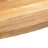 Tablero de mesa ovalado madera maciza de mango 140x50x2,5