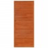 Puerta de granero madera maciza pino marrón miel 90x208