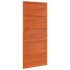 Puerta de granero madera maciza pino marrón miel 90x208