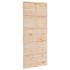 Puerta de granero madera maciza de pino 90x208