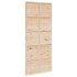 Puerta de granero madera maciza de pino 90x208