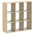 Estantería madera de ingeniería roble Sonoma 102x32x102