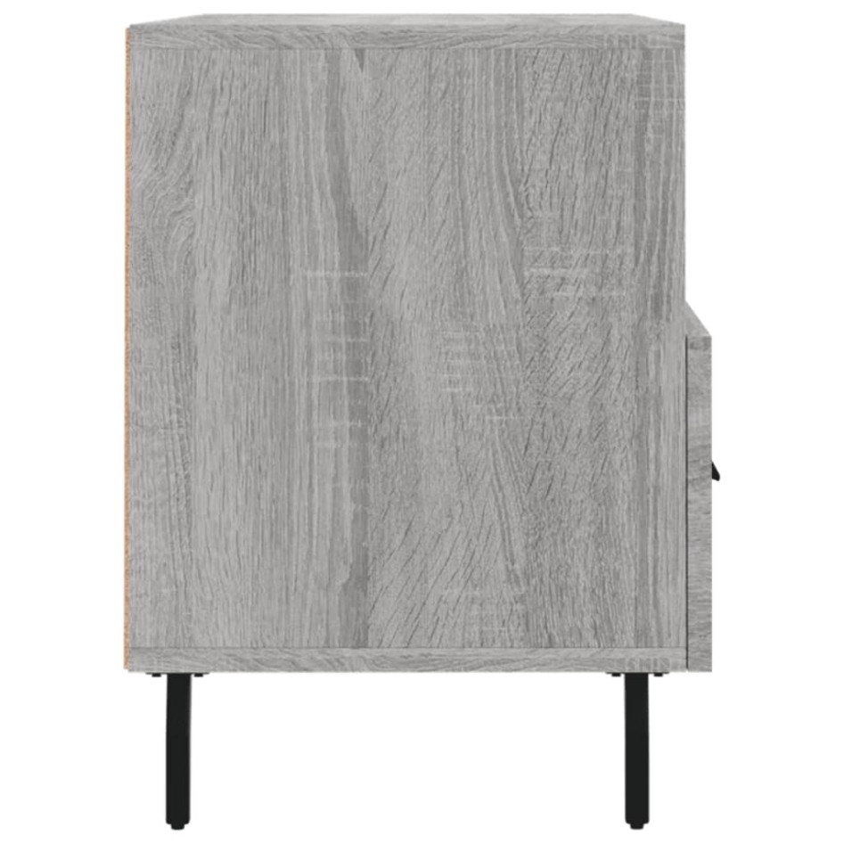 Mueble de TV madera de ingeniería gris Sonoma 80x36x50