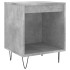 Mesitas noche 2 uds madera ingeniería gris hormigón 40x35x50