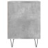 Mesitas noche 2 uds madera ingeniería gris hormigón 40x35x50