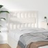 Cabecero de cama madera maciza de pino blanco 105,5x4x100