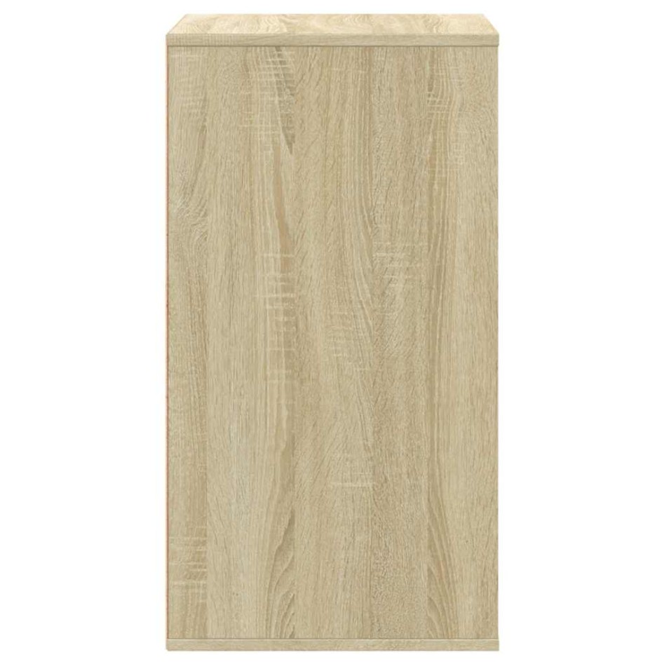 Cajonera de esquina madera ingeniería roble Sonoma 60x41x76
