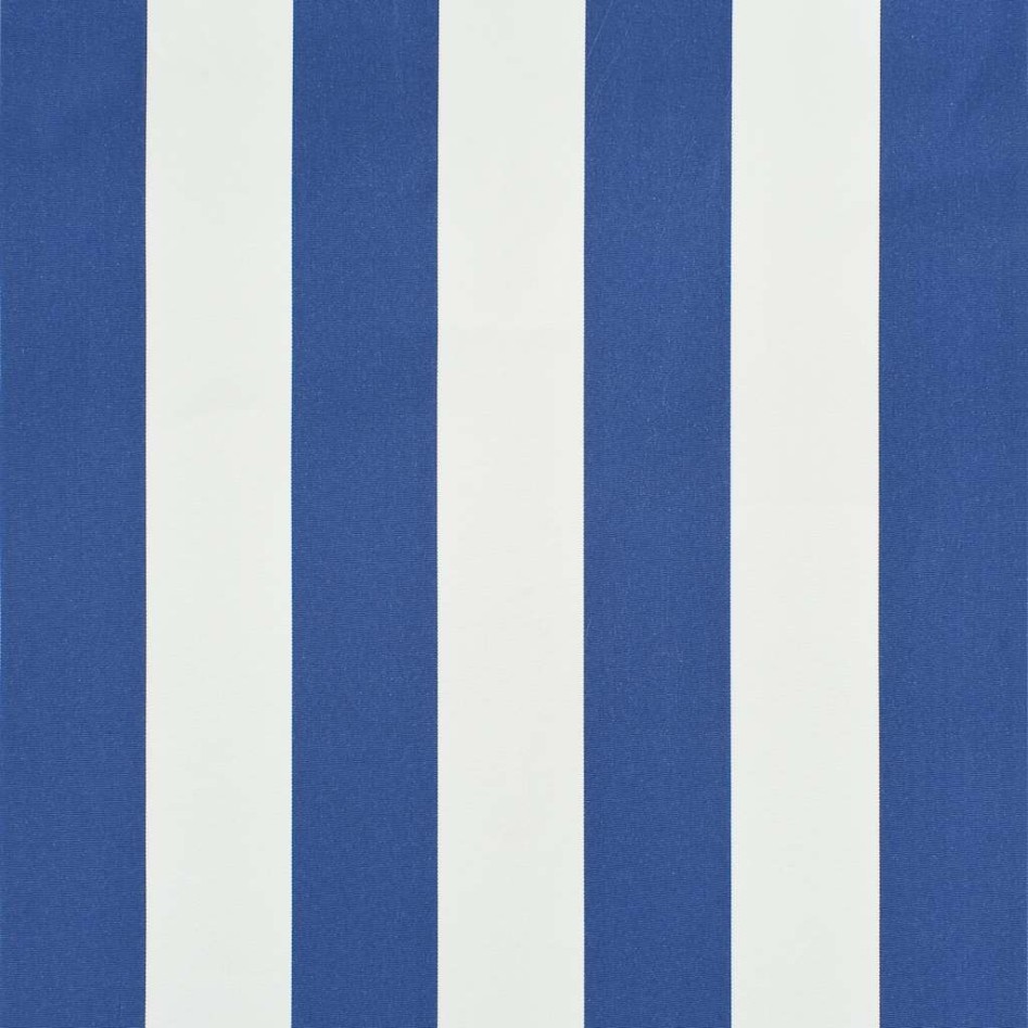 Toldo retráctil 400x150 cm azul y