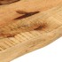 Tablero de mesa borde natural madera maciza mango 100x40x2,5