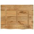 Tablero de mesa borde natural madera maciza mango 90x60x2,5