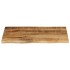 Tablero de mesa borde natural madera maciza mango 70x60x2,5