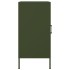 Aparador acero verde oliva 36x39x79