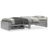Estructura de cama madera de ingeniería gris Sonoma 90x200