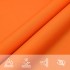 Toldo de vela cuadrado tela Oxford naranja 4x4