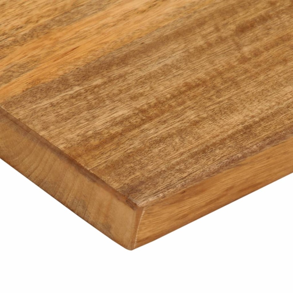 Tablero de mesa borde natural madera maciza mango 100x40x2,5