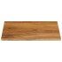 Tablero de mesa borde natural madera maciza mango 80x80x2,5