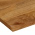 Tablero de mesa borde natural madera maciza mango 80x80x2,5