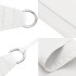 Toldo de vela rectangular tela Oxford blanco 3x6