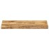 Tablero de mesa borde natural madera maciza mango 100x40x3,8