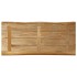 Tablero de mesa borde natural madera maciza mango 100x40x3,8