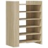 Mueble zapatero madera ingeniería roble Sonoma 74,5x37,5x100