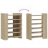 Mueble zapatero madera ingeniería roble Sonoma 74,5x37,5x100