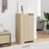 Mueble zapatero madera ingeniería roble Sonoma 52x37,5x100
