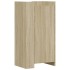 Mueble zapatero madera ingeniería roble Sonoma 52x37,5x100