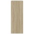 Mueble zapatero madera ingeniería roble Sonoma 52x37,5x100