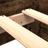 Estructura de cama sin colchón madera roble ahumado 90x190