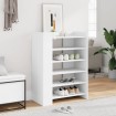 Mueble zapatero madera de ingeniería blanco 74,5x37,5x100 cm