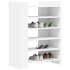 Mueble zapatero madera de ingeniería blanco 74,5x37,5x100