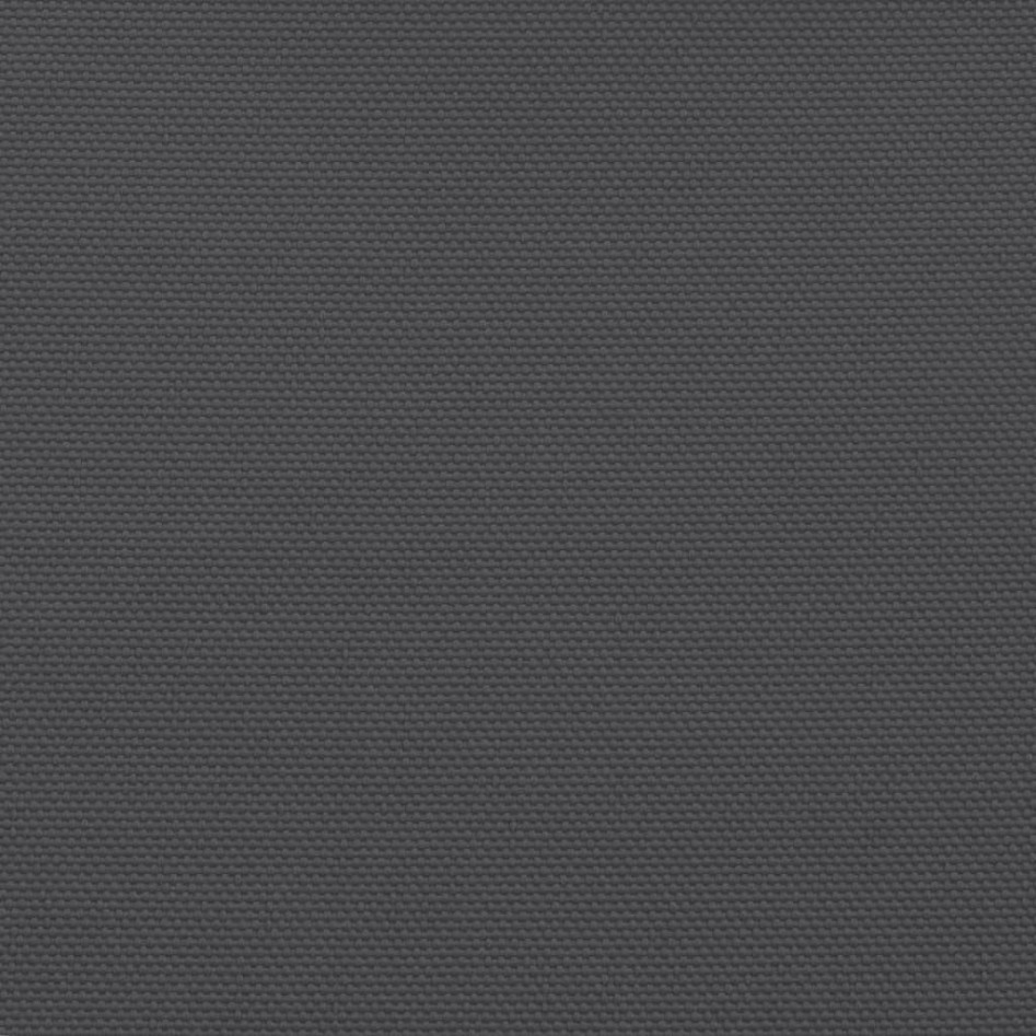 Toldo de vela rectangular tela Oxford gris antracita 4x5