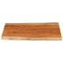 Tablero de mesa rectangular borde natural acacia 90x80x2,5